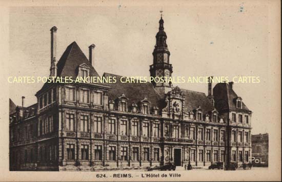 Cartes postales anciennes > CARTES POSTALES > carte postale ancienne > cartes-postales-ancienne.com Grand est Marne Reims