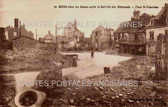 Cartes postales anciennes > CARTES POSTALES > carte postale ancienne > cartes-postales-ancienne.com Grand est Marne Reims