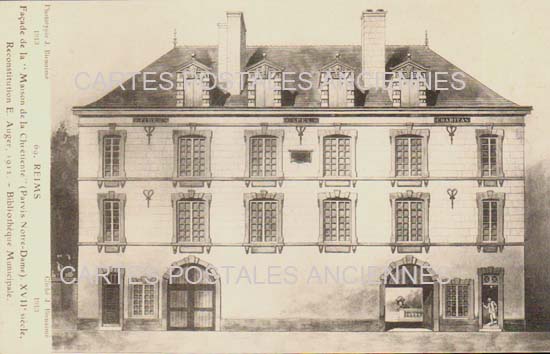 Cartes postales anciennes > CARTES POSTALES > carte postale ancienne > cartes-postales-ancienne.com Grand est Marne Reims