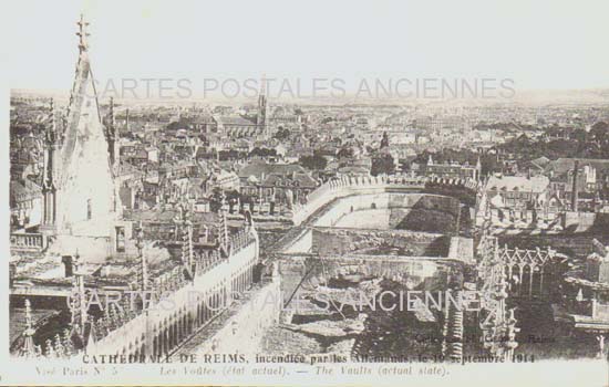 Cartes postales anciennes > CARTES POSTALES > carte postale ancienne > cartes-postales-ancienne.com Grand est Marne Reims