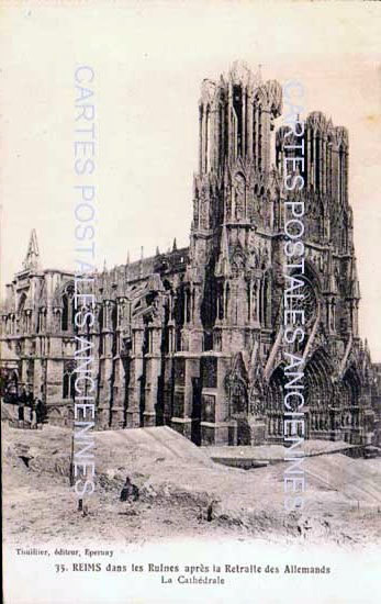 Cartes postales anciennes > CARTES POSTALES > carte postale ancienne > cartes-postales-ancienne.com Grand est Marne Reims