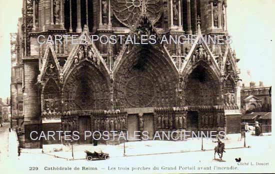 Cartes postales anciennes > CARTES POSTALES > carte postale ancienne > cartes-postales-ancienne.com Grand est Marne Reims