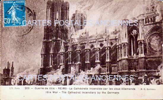 Cartes postales anciennes > CARTES POSTALES > carte postale ancienne > cartes-postales-ancienne.com Grand est Marne Reims