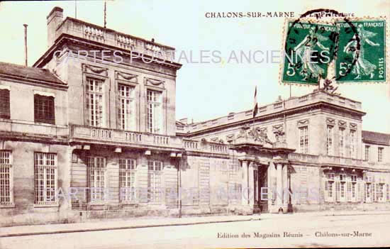 Cartes postales anciennes > CARTES POSTALES > carte postale ancienne > cartes-postales-ancienne.com Grand est Marne Chalons-en-Champagne