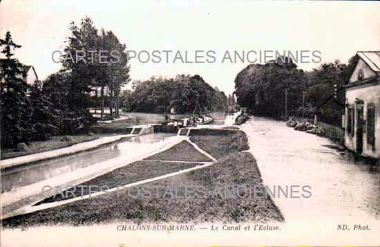 Cartes postales anciennes > CARTES POSTALES > carte postale ancienne > cartes-postales-ancienne.com Grand est Marne Chalons-en-Champagne