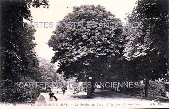 Cartes postales anciennes > CARTES POSTALES > carte postale ancienne > cartes-postales-ancienne.com Grand est Marne Chalons-en-Champagne