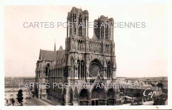 Cartes postales anciennes > CARTES POSTALES > carte postale ancienne > cartes-postales-ancienne.com Grand est Marne Reims