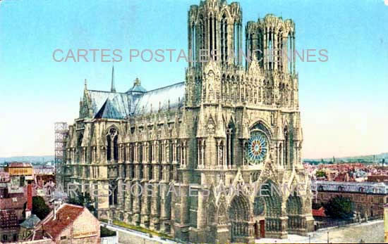 Cartes postales anciennes > CARTES POSTALES > carte postale ancienne > cartes-postales-ancienne.com Grand est Marne Reims