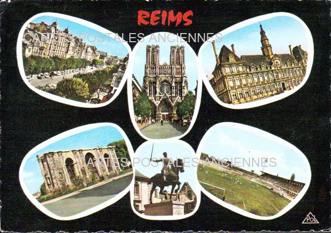 Cartes postales anciennes > CARTES POSTALES > carte postale ancienne > cartes-postales-ancienne.com Grand est Marne Reims