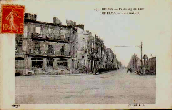 Cartes postales anciennes > CARTES POSTALES > carte postale ancienne > cartes-postales-ancienne.com Grand est Marne Reims