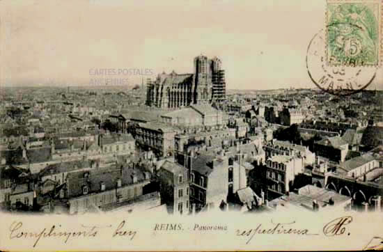 Cartes postales anciennes > CARTES POSTALES > carte postale ancienne > cartes-postales-ancienne.com Grand est Marne Reims