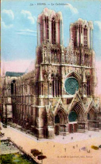 Cartes postales anciennes > CARTES POSTALES > carte postale ancienne > cartes-postales-ancienne.com Grand est Marne Reims