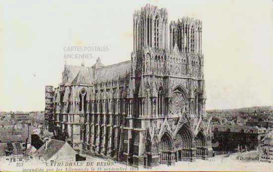 Cartes postales anciennes > CARTES POSTALES > carte postale ancienne > cartes-postales-ancienne.com Grand est Marne Reims