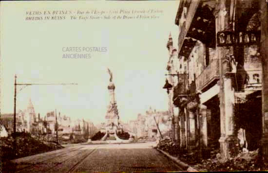 Cartes postales anciennes > CARTES POSTALES > carte postale ancienne > cartes-postales-ancienne.com Grand est Marne Reims