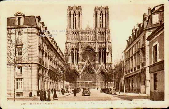 Cartes postales anciennes > CARTES POSTALES > carte postale ancienne > cartes-postales-ancienne.com Grand est Marne Reims