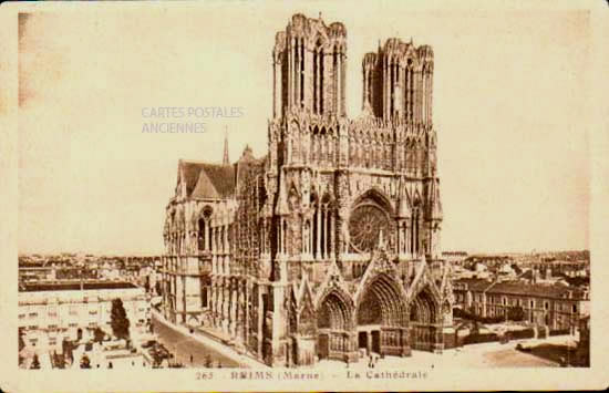 Cartes postales anciennes > CARTES POSTALES > carte postale ancienne > cartes-postales-ancienne.com Grand est Marne Reims