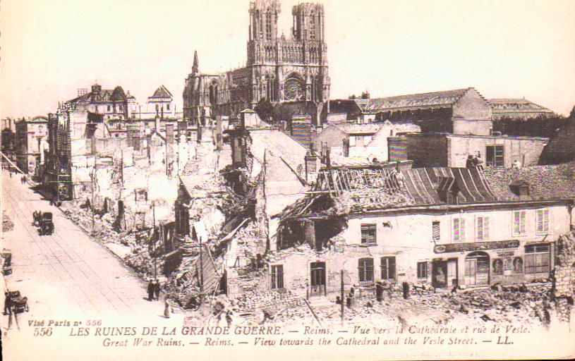 Cartes postales anciennes > CARTES POSTALES > carte postale ancienne > cartes-postales-ancienne.com Grand est Marne Reims