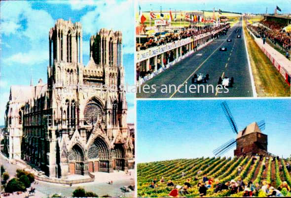 Cartes postales anciennes > CARTES POSTALES > carte postale ancienne > cartes-postales-ancienne.com Grand est Reims