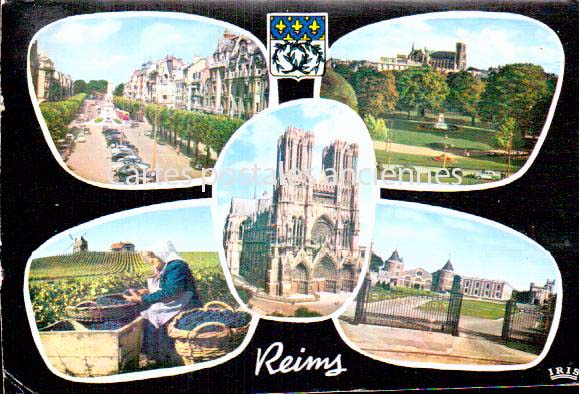 Cartes postales anciennes > CARTES POSTALES > carte postale ancienne > cartes-postales-ancienne.com Grand est Marne Reims