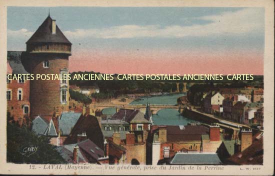 Cartes postales anciennes > CARTES POSTALES > carte postale ancienne > cartes-postales-ancienne.com Pays de la loire Mayenne Laval