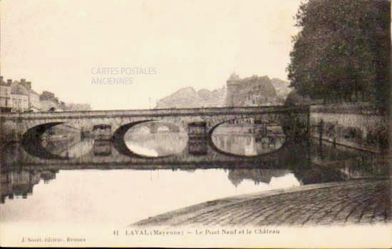 Cartes postales anciennes > CARTES POSTALES > carte postale ancienne > cartes-postales-ancienne.com Pays de la loire Mayenne Laval