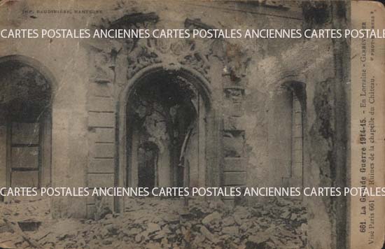 Cartes postales anciennes > CARTES POSTALES > carte postale ancienne > cartes-postales-ancienne.com Grand est Meurthe et moselle