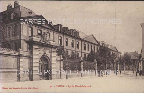 Cartes postales anciennes > CARTES POSTALES > carte postale ancienne > cartes-postales-ancienne.com Grand est Meurthe et moselle Nancy