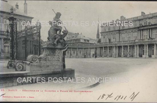 Cartes postales anciennes > CARTES POSTALES > carte postale ancienne > cartes-postales-ancienne.com Grand est Meurthe et moselle Nancy