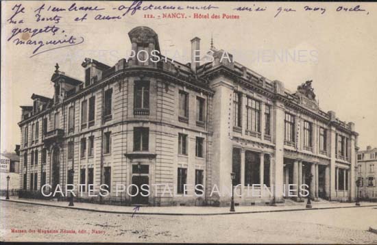 Cartes postales anciennes > CARTES POSTALES > carte postale ancienne > cartes-postales-ancienne.com Grand est Meurthe et moselle Nancy