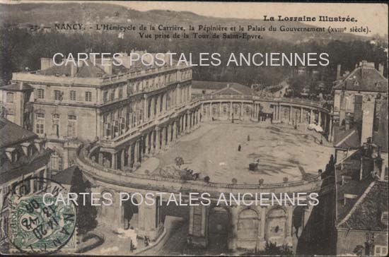 Cartes postales anciennes > CARTES POSTALES > carte postale ancienne > cartes-postales-ancienne.com Grand est Meurthe et moselle Nancy