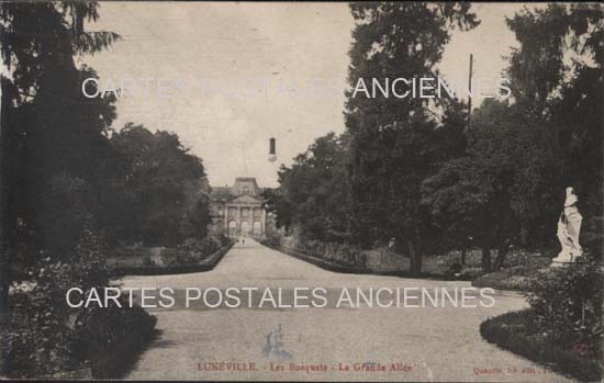 Cartes postales anciennes > CARTES POSTALES > carte postale ancienne > cartes-postales-ancienne.com Grand est Meurthe et moselle Luneville