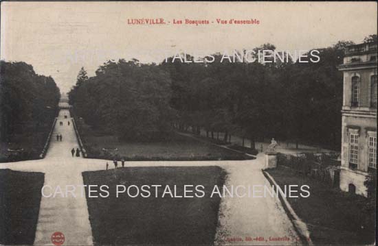 Cartes postales anciennes > CARTES POSTALES > carte postale ancienne > cartes-postales-ancienne.com Grand est Meurthe et moselle Luneville