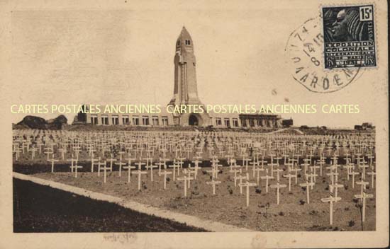 Cartes postales anciennes > CARTES POSTALES > carte postale ancienne > cartes-postales-ancienne.com Grand est Meuse Douaumont