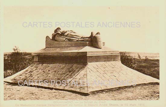 Cartes postales anciennes > CARTES POSTALES > carte postale ancienne > cartes-postales-ancienne.com Grand est Meuse Douaumont