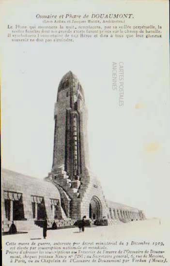 Cartes postales anciennes > CARTES POSTALES > carte postale ancienne > cartes-postales-ancienne.com Grand est Meuse Douaumont