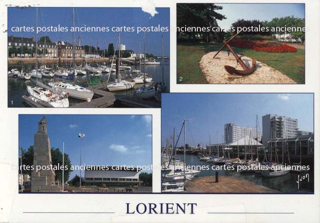 Cartes postales anciennes > CARTES POSTALES > carte postale ancienne > cartes-postales-ancienne.com Bretagne Morbihan Lorient