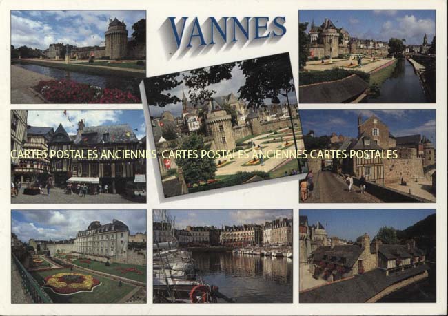 Cartes postales anciennes > CARTES POSTALES > carte postale ancienne > cartes-postales-ancienne.com Bretagne Vannes