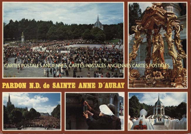 Cartes postales anciennes > CARTES POSTALES > carte postale ancienne > cartes-postales-ancienne.com Bretagne Sainte Anne d'Auray