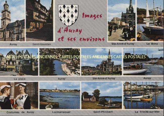 Cartes postales anciennes > CARTES POSTALES > carte postale ancienne > cartes-postales-ancienne.com Bretagne Sainte Anne d'Auray