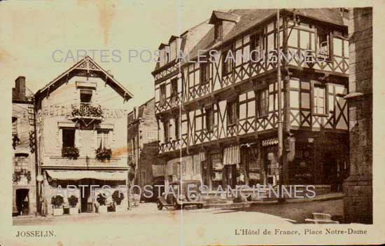 Cartes postales anciennes > CARTES POSTALES > carte postale ancienne > cartes-postales-ancienne.com Bretagne Morbihan Josselin