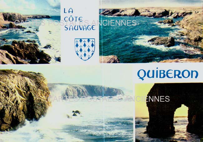 Cartes postales anciennes > CARTES POSTALES > carte postale ancienne > cartes-postales-ancienne.com Bretagne Quiberon