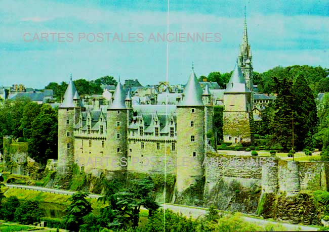 Cartes postales anciennes > CARTES POSTALES > carte postale ancienne > cartes-postales-ancienne.com Bretagne Morbihan Josselin