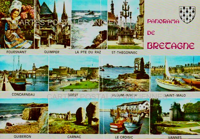 Cartes postales anciennes > CARTES POSTALES > carte postale ancienne > cartes-postales-ancienne.com Bretagne Quiberon