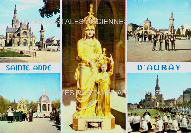 Cartes postales anciennes > CARTES POSTALES > carte postale ancienne > cartes-postales-ancienne.com Bretagne Sainte Anne d'Auray