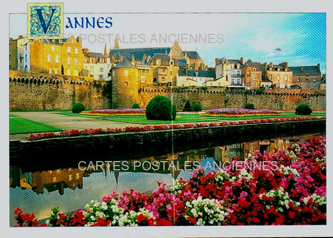 Cartes postales anciennes > CARTES POSTALES > carte postale ancienne > cartes-postales-ancienne.com Bretagne Vannes