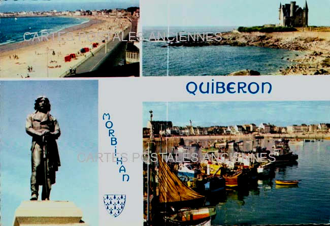 Cartes postales anciennes > CARTES POSTALES > carte postale ancienne > cartes-postales-ancienne.com Bretagne Quiberon