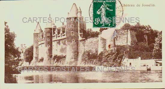 Cartes postales anciennes > CARTES POSTALES > carte postale ancienne > cartes-postales-ancienne.com Bretagne Morbihan Josselin