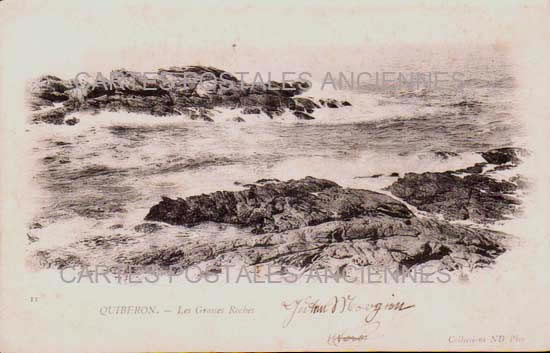 Cartes postales anciennes > CARTES POSTALES > carte postale ancienne > cartes-postales-ancienne.com Bretagne Quiberon