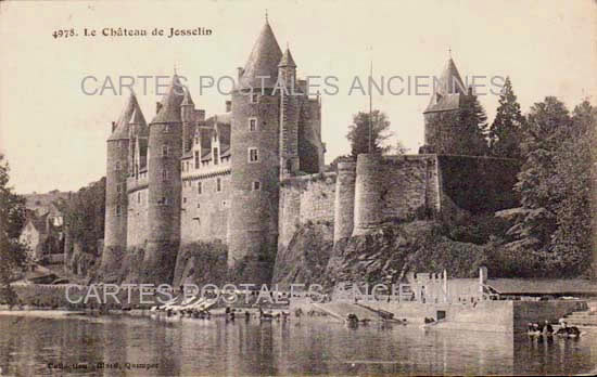 Cartes postales anciennes > CARTES POSTALES > carte postale ancienne > cartes-postales-ancienne.com Bretagne Morbihan Josselin