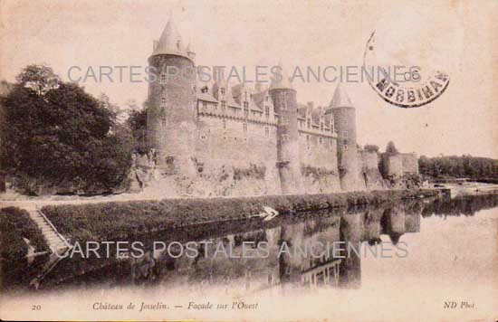 Cartes postales anciennes > CARTES POSTALES > carte postale ancienne > cartes-postales-ancienne.com Bretagne Morbihan Josselin